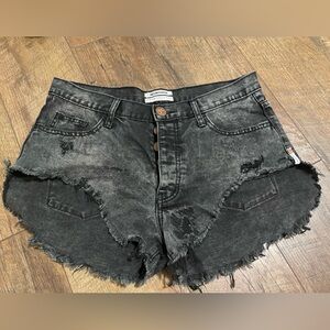 One teaspoon size 27 Jean shorts